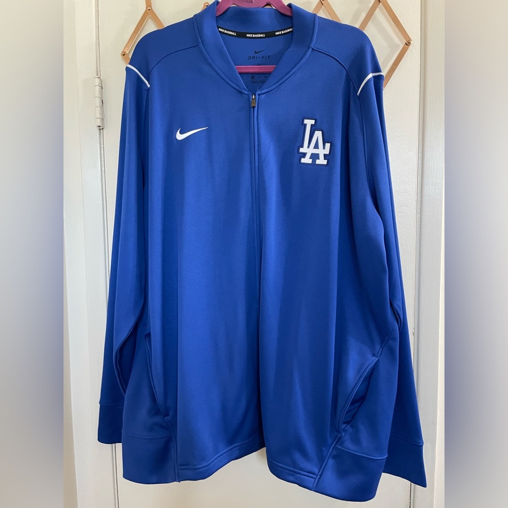 Nike Los Angeles Dodgers Jacket Adult XXL Full Zip